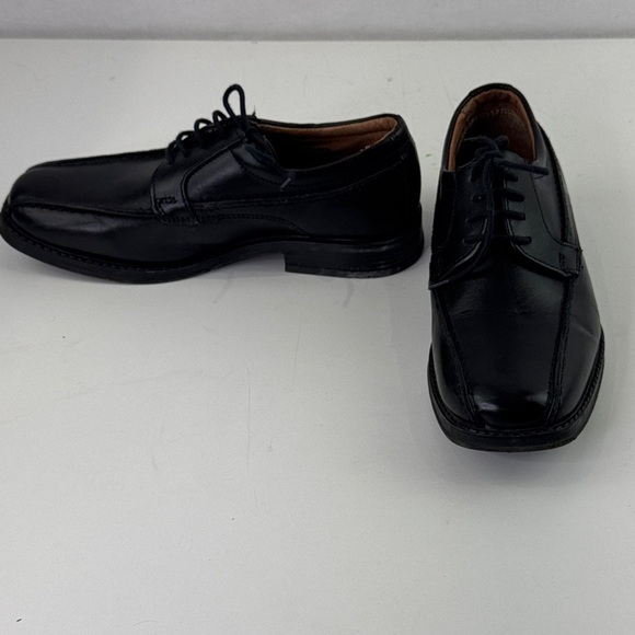Sergio Classic Line Boys  Black Leather Dress Shoes - Picture 5 of 14
